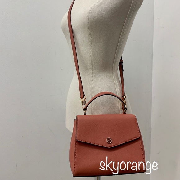 Tory Burch Handbags - Tory Burch Robinson Sm Top Handle Satchel